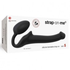 Strap-on-me Semi-realistic Bendable Strap-on Black Size S Strap-on-me Semi-realistic Bendable Strap-on Black Size S