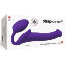 Strap-on-me Semi-realistic Bendable Strap-on Purple Size M Strap-on-me Semi-realistic Bendable Strap-on Purple Size M