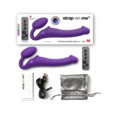 Strap On Me Vibrating Bendable M Strapless Strap On - Purple Strap On Me Vibrating Bendable M Strapless Strap On - Purple
