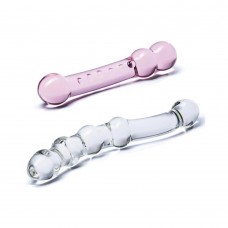 Glas 2 Piece Double Pleasure Glass Dildo Set
