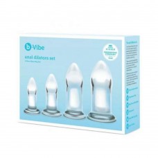 B-vibe Anal Dilators Glass Set