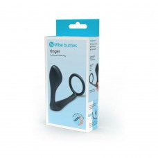B-vibe Ringer C-ring Plug Black