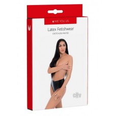 Me You Us Latex Crotchless Panties Medium
