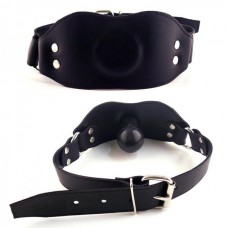 Rouge Strap On Leather Gag W/dick