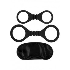 Kinx Bound To Please Blindfold, Wrist And Ankle Cuffs Kinx Bound To Please Blindfold, Wrist And Ankle Cuffs