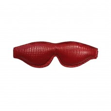Rouge Anaconda Padded Blindfold Burg/blk