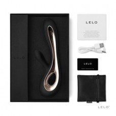 Lelo Soraya 2 Rabbit Vibrator Black Lelo Soraya 2 Rabbit Vibrator Black