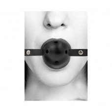Ouch Breathable Ball Gag Black