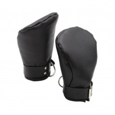 Shots Ouch Puppy Play Lined Fist Mitts - Black Shots Ouch Puppy Play Lined Fist Mitts - Black