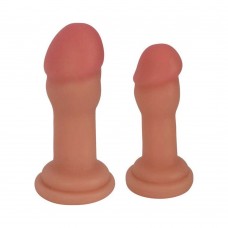 Jock Anal Plug Duo 2 Piece Set Vanilla Beige Jock Anal Plug Duo 2 Piece Set Vanilla Beige