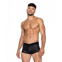 Master Trunks W/contoured Pouch Black Md