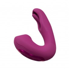 Shots Vive Yuna Dual Action Airwave Vibrator & G-spot Stimulator - Pink
