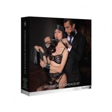 Ouch Intermediate Bondage Kit Black Ouch Intermediate Bondage Kit Black