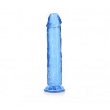 Realrock Crystal Clear Straight 10 In. Dildo Without Balls Blue Realrock Crystal Clear Straight 10 In. Dildo Without Balls Blue