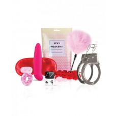 Loveboxxx Sexy Weekend 7 Pc Gift Set - Pink