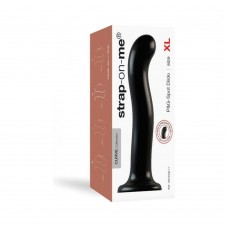 Strap On Me Silicone P&g Spot Dildo - Xlarge Black