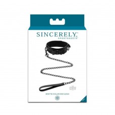 Sincerely Bow Tie Collar And Leash