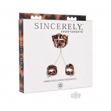 Sincerely Amber Neck Wrist Restaint