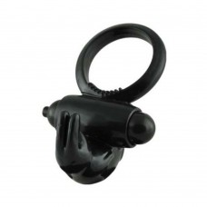 Malesation Vibro Rabbit Ring Black
