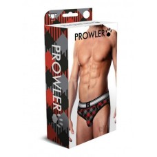 Prowler Tartan 1 Brief Lg Blk/red Fu23