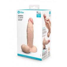 B-vibe Slipskin Dildo Girthy 8 Crm