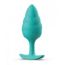 B Swish Bfilled Basic Plus Wave Anal Plug Seafoam