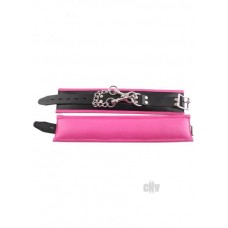 Rouge Padded Ankle Cuff Black/pink