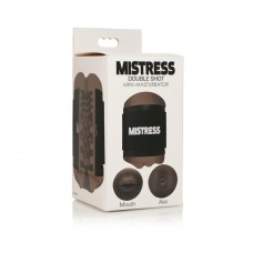 Mistress Mini Double Stroker Ass & Mouth Dark Mistress Mini Double Stroker Ass & Mouth Dark