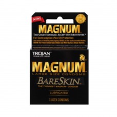 Trojan Magnum Bareskin 3 Pack Large Size Condoms Trojan Magnum Bareskin 3 Pack Large Size Condoms