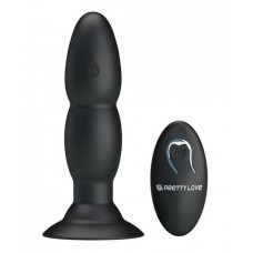 Pretty Love Remote Control Beaded Plug 4 Function Black