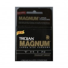 Trojan Magnum Thin Large Size Condoms With Ultrasmooth Lubricant Trojan Magnum Thin Large Size Condoms With Ultrasmooth Lubricant