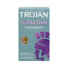 Trojan Sensitivity Ultra Thin Latex Condoms 12 Pack Trojan Sensitivity Ultra Thin Latex Condoms 12 Pack