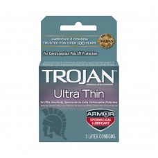 Trojan Ultra Thin Armor (spermicidal) 3pk Trojan Ultra Thin Armor (spermicidal) 3pk