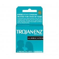 Trojan ENZ Lubricated Condoms 3 Pack Trojan ENZ Lubricated Condoms 3 Pack