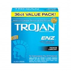 Trojan ENZ Lubricated Latex Condoms 36 Pack Trojan ENZ Lubricated Latex Condoms 36 Pack
