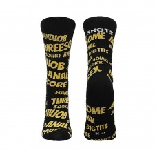 Shots Socks Sexy Words M/l