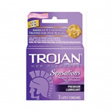 Trojan Her Pleasure Condoms Trojan Her Pleasure Condoms