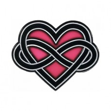 Geeky & Kinky Infinite Love (Polyamory Symbol) Enamel Pin