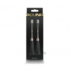 Bound Nipple Clamps T1 Black Bound Nipple Clamps T1 Black