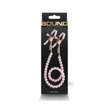 Bound Nipple Clamps Dc1 Pink Bound Nipple Clamps Dc1 Pink