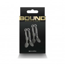Bound Nipple Clamps C1 Gunmetal Bound Nipple Clamps C1 Gunmetal
