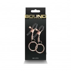 Bound Nipple Clamps C2 Rose Gold Bound Nipple Clamps C2 Rose Gold