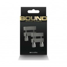 Bound Nipple Clamps V1 Gunmetal Bound Nipple Clamps V1 Gunmetal