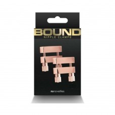 Bound Nipple Clamps V1 Rose Gold Bound Nipple Clamps V1 Rose Gold