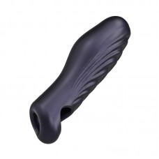 MAN WAN Ryzer Penis Extender and Soft Masturbating Sleeve Black Plum