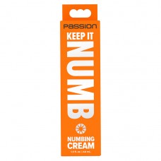 Passion Lubricants Keep It Numb Numbing Cream 1.5 oz.