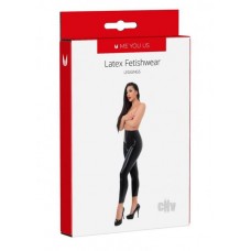 Myu Latex Leggings Sm Black