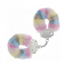 Ouch! Heavy-duty Fluffy Handcuffs Multicolor 2 Ouch! Heavy-duty Fluffy Handcuffs Multicolor 2