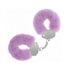 Ouch! Heavy-duty Fluffy Handcuffs Lavender Ouch! Heavy-duty Fluffy Handcuffs Lavender