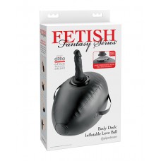 Fetish Fantasy Series Body Dock Inflatable Love Ball - Black